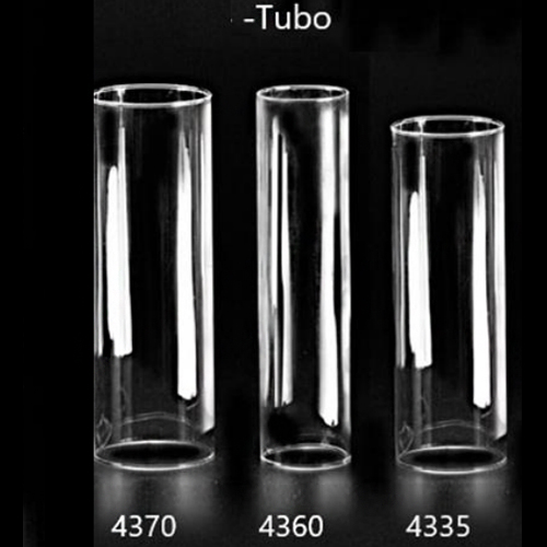 Tubo Vidro vazado lados