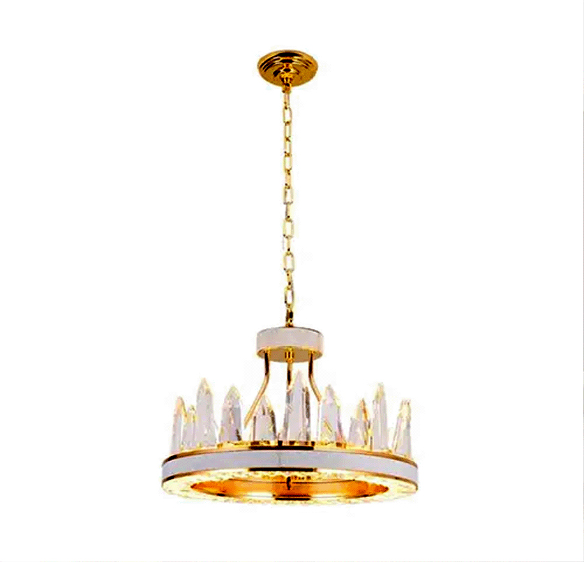 Lustre Pedras de Cristal 
